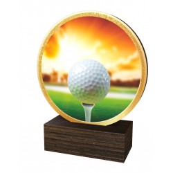 Dřevěná plaketa TFRW836 | Golf