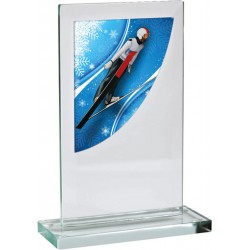 Skleněná trofej CRS3061M24 | Skoky na lyžích