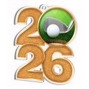 Akrylátová medaile MDA2026M03 | Golf