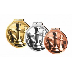 Medaile MDAWR002M41 | Šachy
