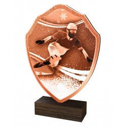 Dřevěná plaketa TFRW288 | Snowboard
