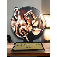 Akrylátová trofej FABM30 | Hudba