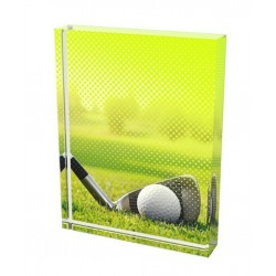 Skleněná trofej CR4008M45 | Golf