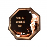 Dřevěná plaketa HEXM20 | Šachy