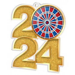 Akrylátová medaile MDA2024M10 | Šipky