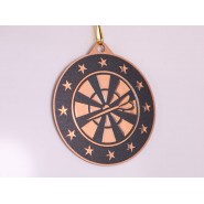 Kovová medaile MDM05M10 | Šipky