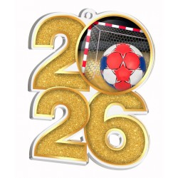 Akrylátová medaile MDA2026M30 | Házená