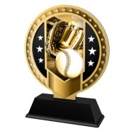 Kovová trofej SAMR03M17 | Baseball