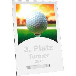 Skleněná trofej CR4244M09 | Golf