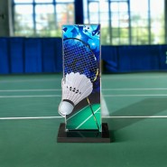 Akrylátová trofej APLAM08 | Badminton