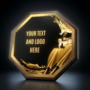 Dřevěná plaketa HEXM42 | Vodní sporty