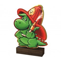 Dřevěná plaketa WF284 | Hasiči