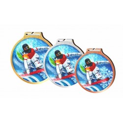 Medaile MDAW002M70 | Snowboard