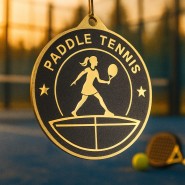 Kovová medaile MDM05M49 | Padel