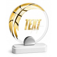 Skleněná trofej CR242075M03 | Basketball