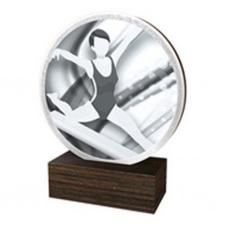 Dřevěná plaketa TFRW740 | Gymnastika