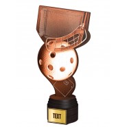 Dřevěná trofej ACTCWR027 | Florbal