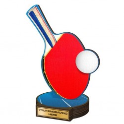 Dřevěná plaketa RW010 | Stolní tenis