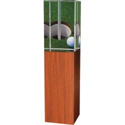 Golfová trofej - kombinace skla a dřeva CRG4021M4 | Golf