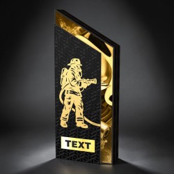 Dřevěná trofej WM001M15 | Hasiči