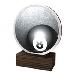 Dřevěná plaketa TFRW751 | Billiard