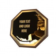 Dřevěná plaketa HEXM22 | Hokej