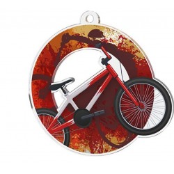 Akrylátová medaile MDA0020M81 | Cyklistika