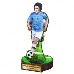 Dřevěná plaketa RW006 | Fotbal