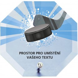 Skleněná trofej s potiskem CRP2M19 | Hokej