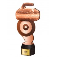 Dřevěná trofej ACTCWR021 | Curling