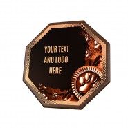 Dřevěná plaketa HEXM48 | Kynologie