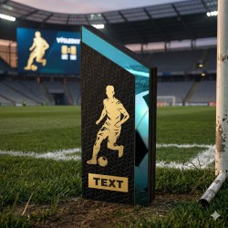 Dřevěná trofej WM001M01 | Fotbal