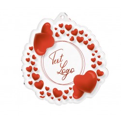 Akrylátová medaile MDA0034 | Valentýn