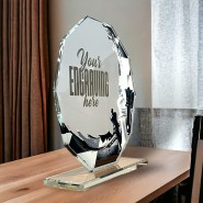 Skleněná trofej CR2024301M16 | Šachy