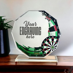 Skleněná trofej CR2024301M09 | Šipky