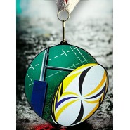 Akrylátová medaile MDABL M12 | Rugby