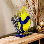 Akrylátová trofej AWF M67 | Volejbal