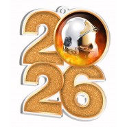 Akrylátová medaile MDA2026M01 | Hasiči