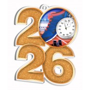 Akrylátová medaile MDA2026M13 | Atletika