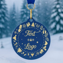 Kovová medaile ekoMDMVAM01 | Vánoce