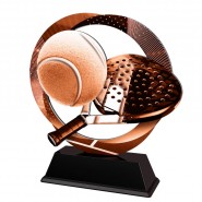 Kovová trofej SAM02M15 | Padel
