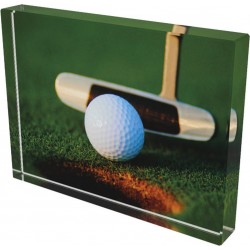 Skleněná trofej CR4044M25 | Golf