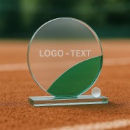 Skleněná trofej CR4003 | Tenis Skleněná trofej CR4003 | Tenis