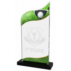 Akrylátová trofej APLA006M21 | Golf