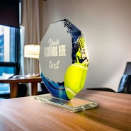 Skleněná trofej CR2024301M42 | Padel