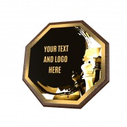 Dřevěná plaketa HEXM20 | Šachy