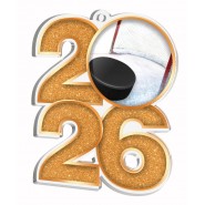 Akrylátová medaile MDA2026M07 | Hokej