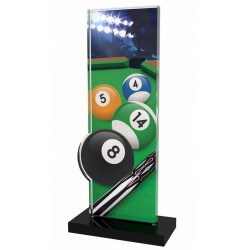 Akrylátová trofej APLAM16 | Billiard