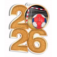 Akrylátová medaile MDA2026M30 | Házená