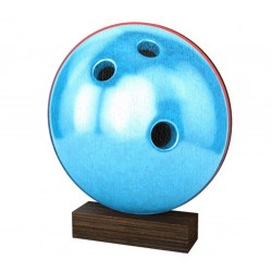 Dřevěná plaketa WF262 | Bowling